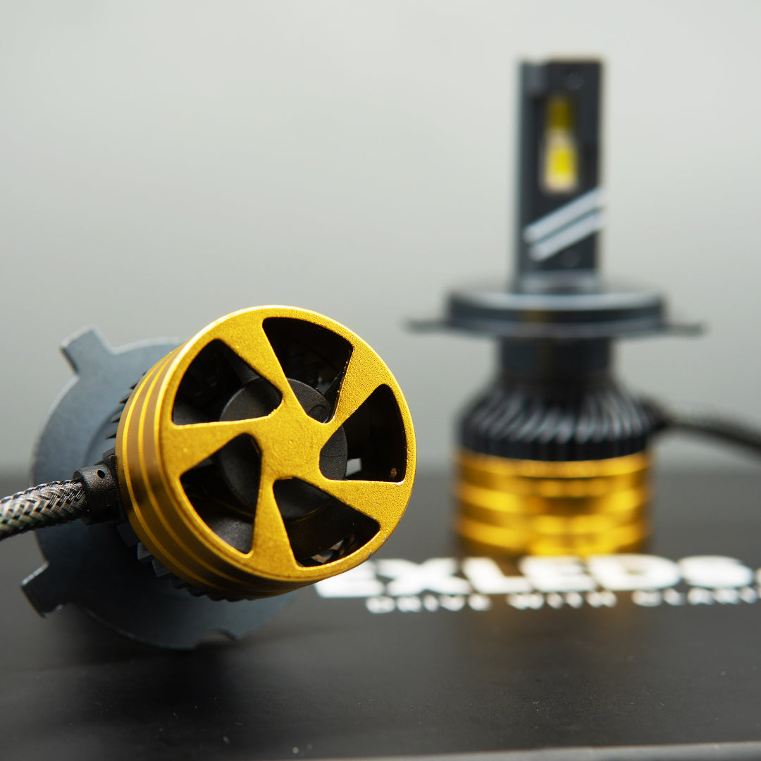 Apexleds 75W Low & High beam H4