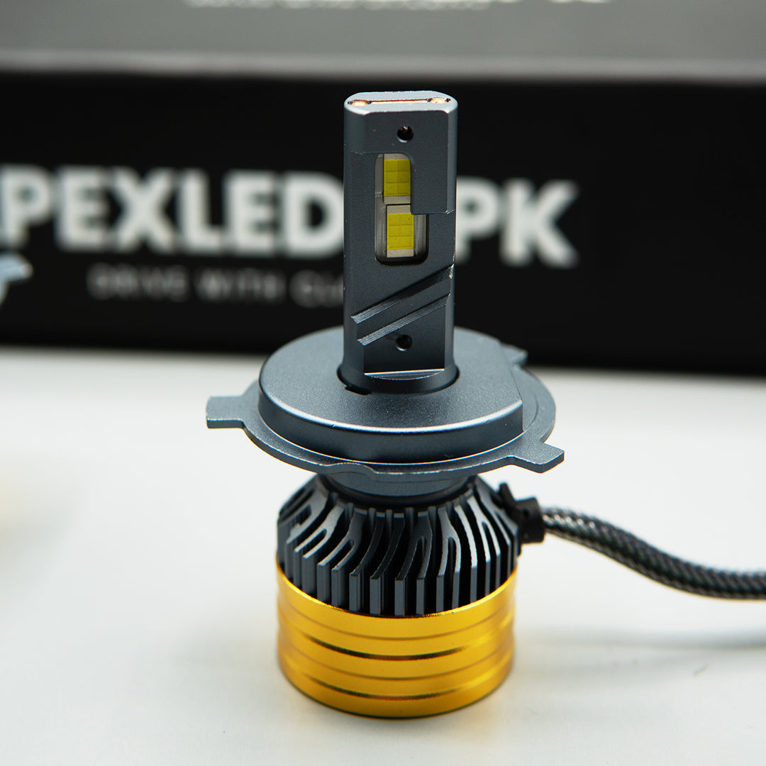 Apexleds 75W Low & High beam H4