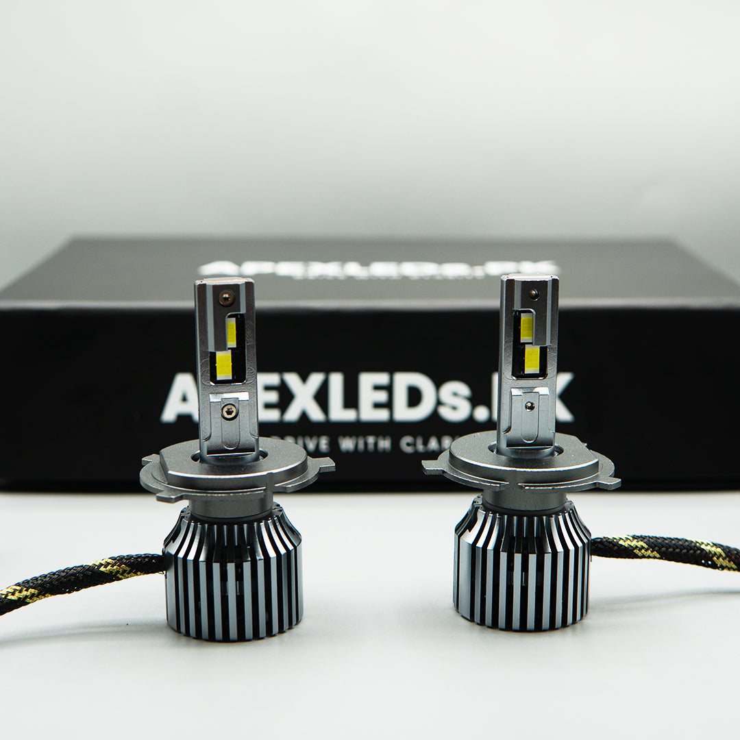 Apexleds 75W Low & High beam H4